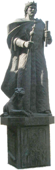 La statua di Federico II