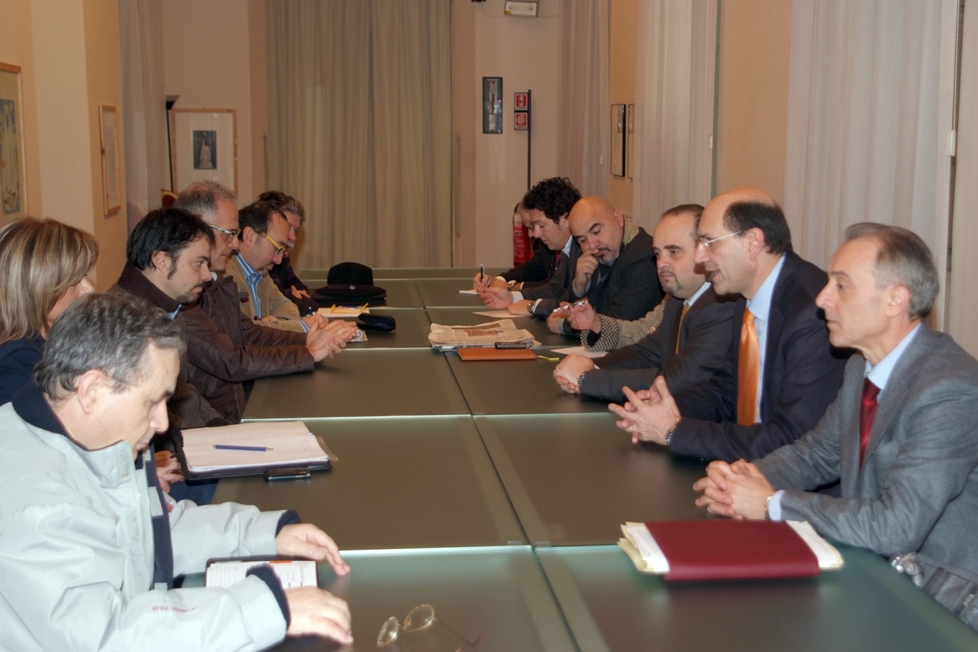 Il tavolo di lavoro