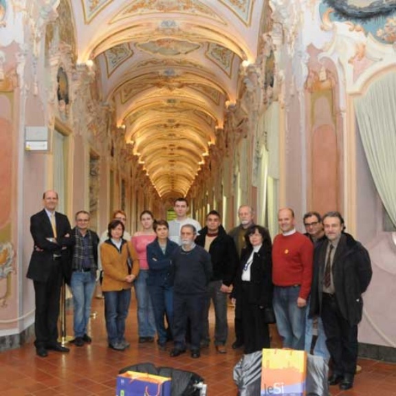 La delegazione di Chernobyl ricevuta dal Sindaco Belcecchi La delegazione di Chernobyl ricevuta dal Sindaco Belcecchi