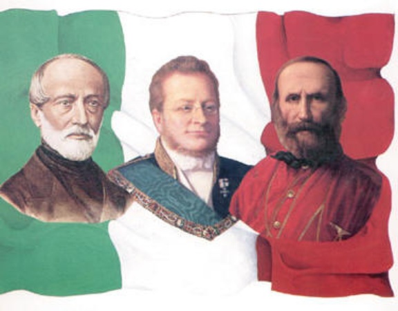 Mazzini, Cavour e Garibaldi Mazzini, Cavour e Garibaldi