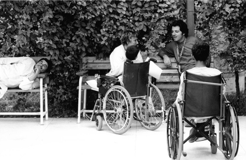 Una foto di Mario Dondero