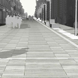 Rendering del nuovo Corso Matteotti