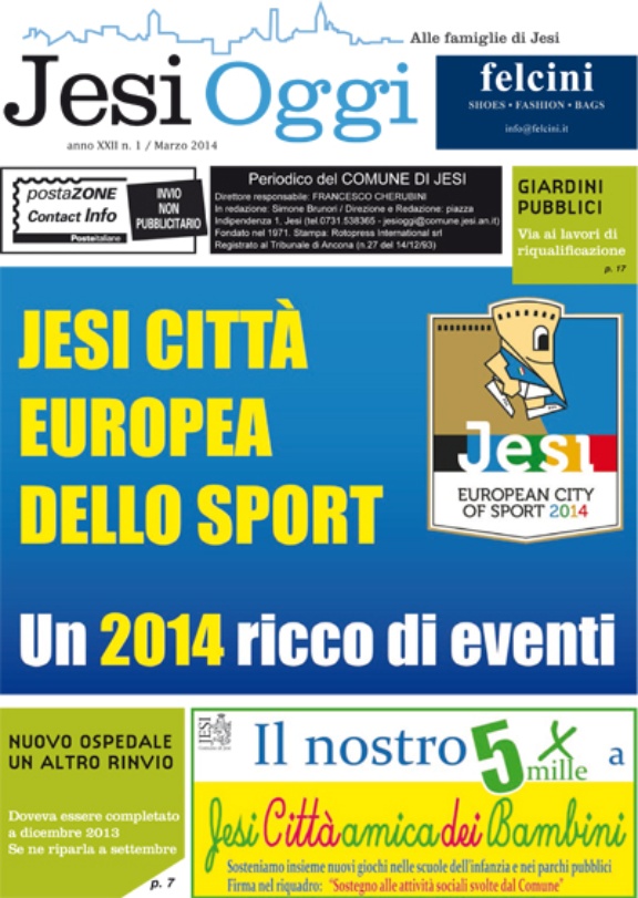Jesi Oggi Marzo 2014 Jesi Oggi Marzo 2014
