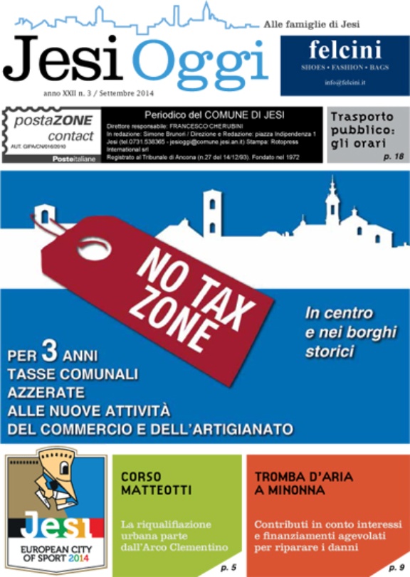 JesiOggi -Settembre 2014 JesiOggi -Settembre 2014