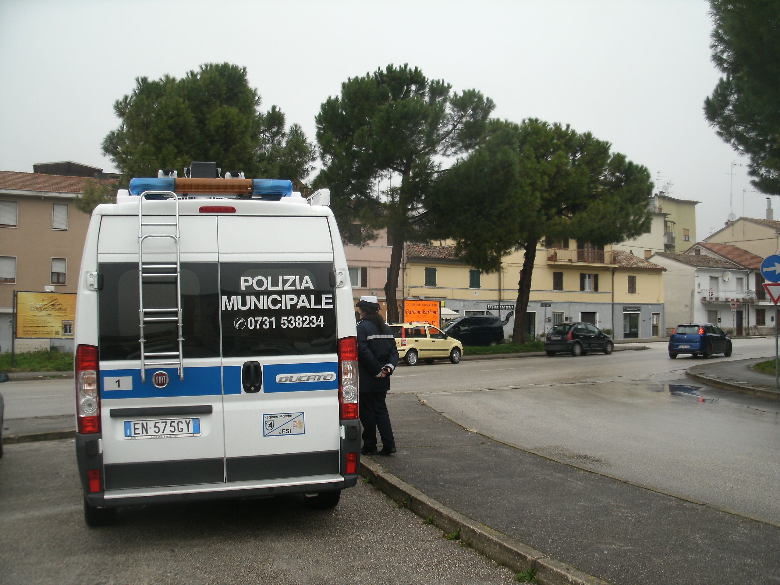 Ufficio mobile della Polizia municipale