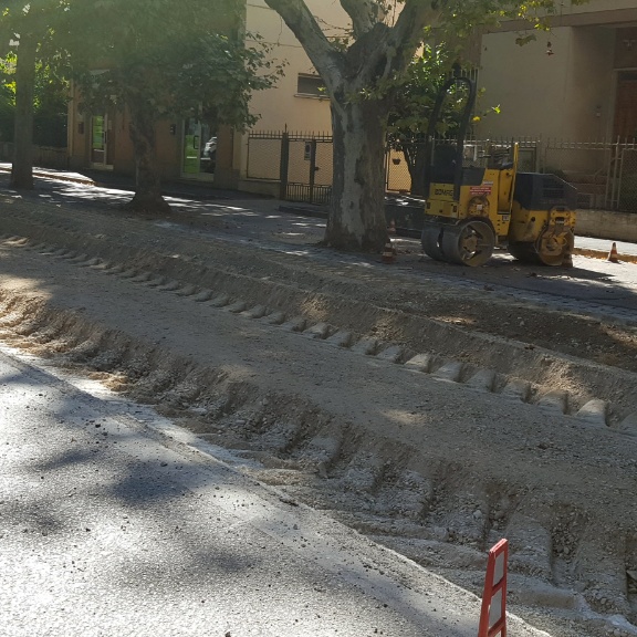 Lavori lungo Viale della Vittoria Lavori lungo Viale della Vittoria