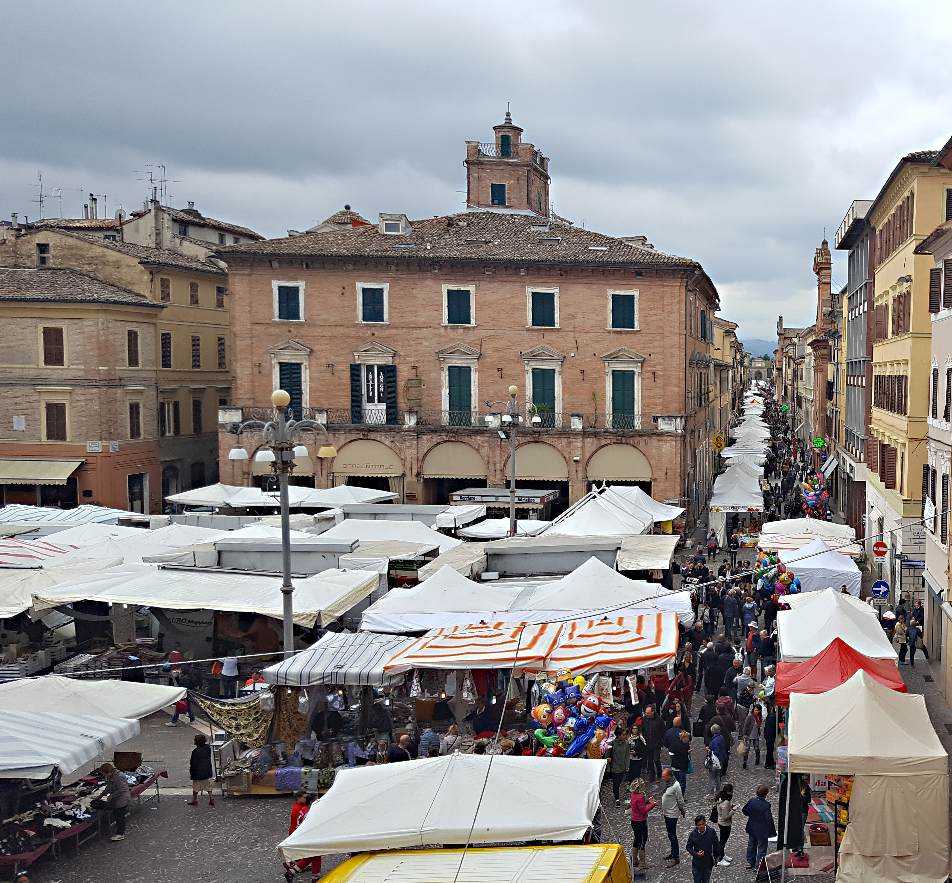 Il centro duerante le Fiere
