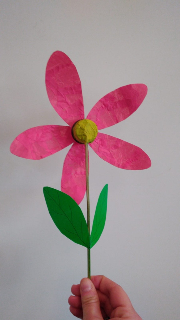 Fiore di plastica retro Fiore di plastica retro