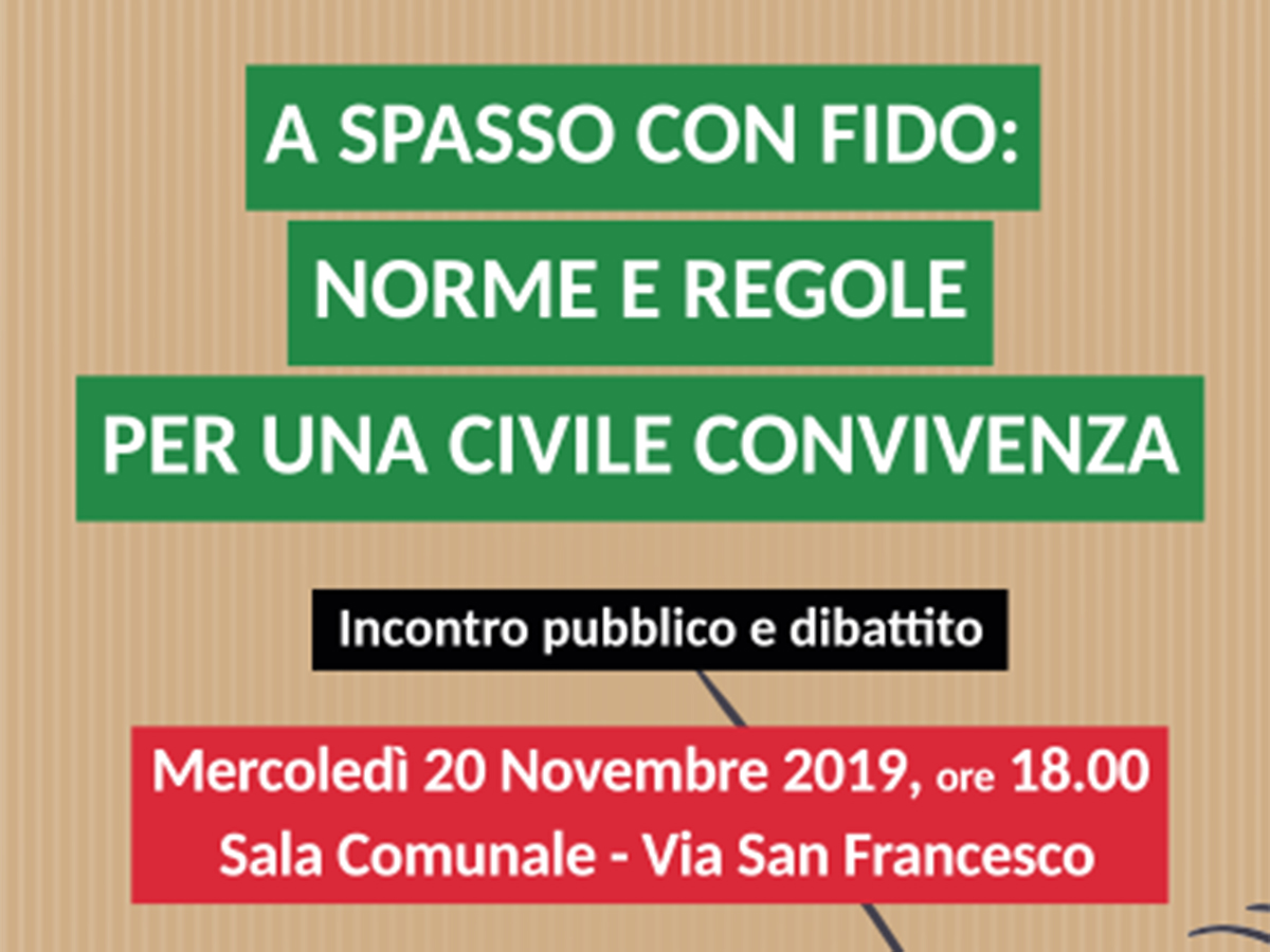 A spasso con Fido