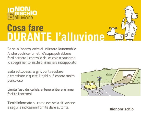 Alluvione - cosa fare Alluvione - cosa fare