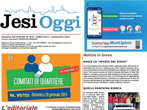 Jesi Oggi Dicembre 2023 Jesi Oggi Dicembre 2023