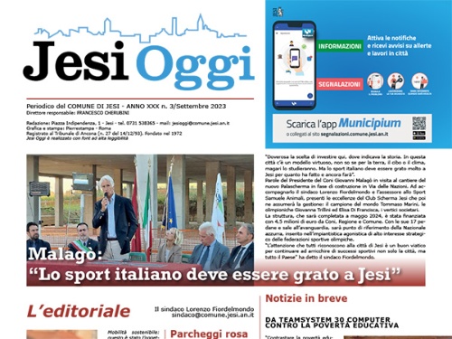 Jesi Oggi Settembre 2023 Jesi Oggi Settembre 2023