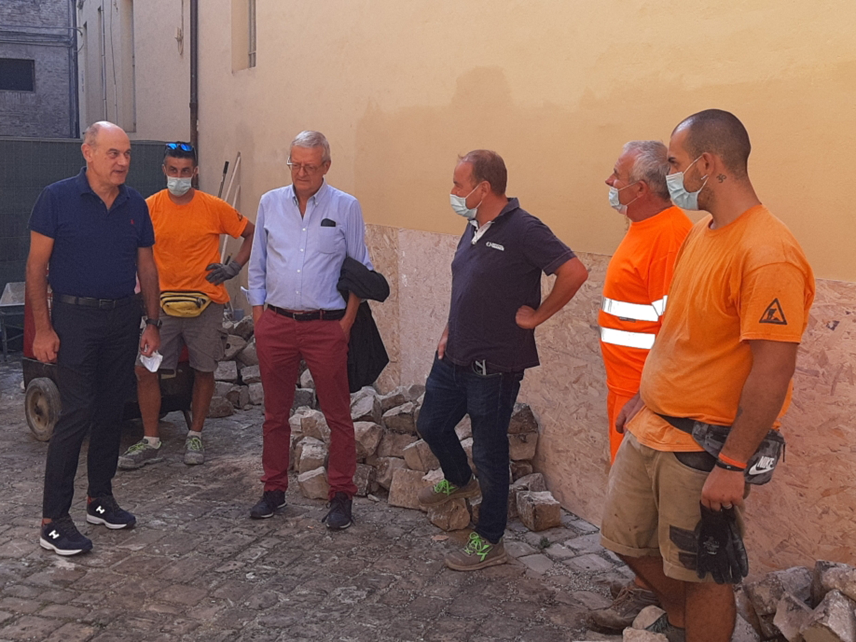 Bacci al cantiere di Corso Matteotti