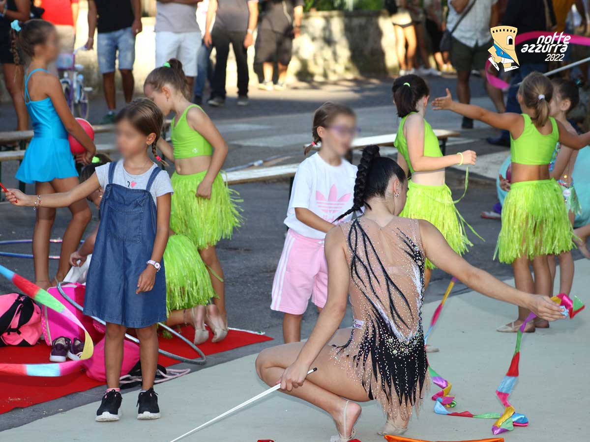 Twirling alla notte Azzurra