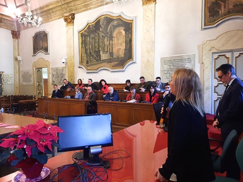 Un momento dell'incontro Un momento dell'incontro