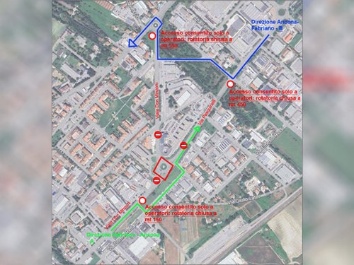 Rotatoria via Pasquinelli-Viale Don Minzoni Rotatoria via Pasquinelli-Viale Don Minzoni