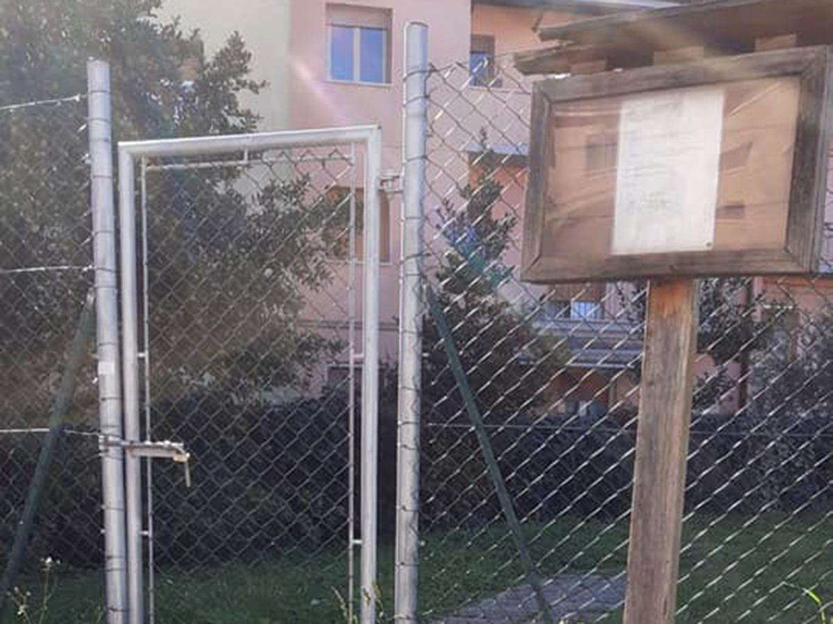 Chiusi impianti sportivi