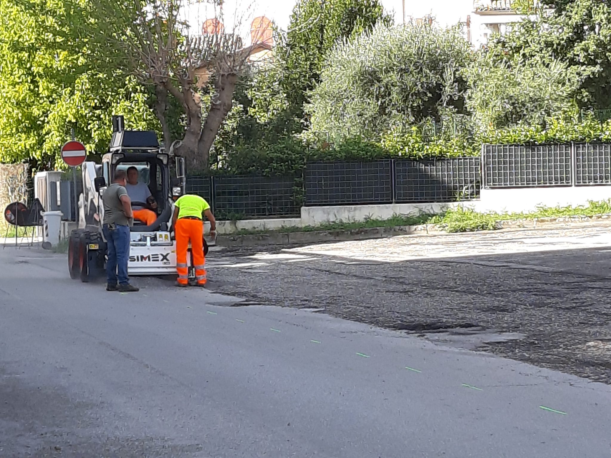 Lavori stradali