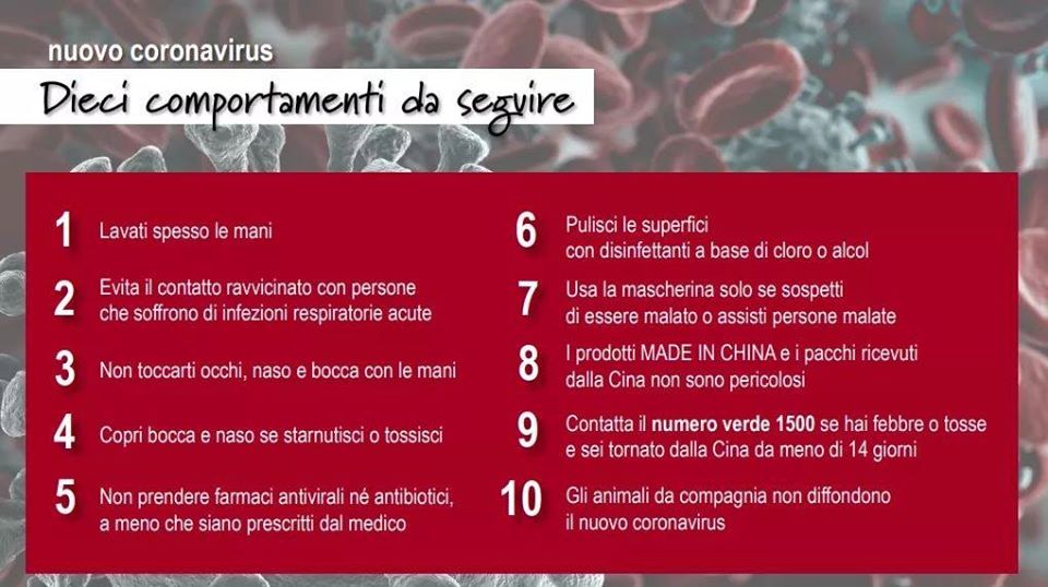 Decalogo Coronavirus