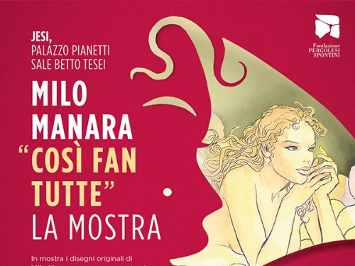Mostra disegni Milo Manara Mostra disegni Milo Manara