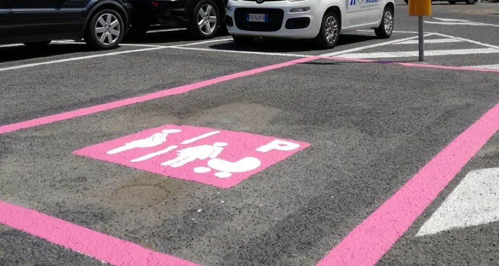 Parcheggio rosa